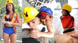 Emily Rinaudo – Big Butt Construction Worker Gets Fucked