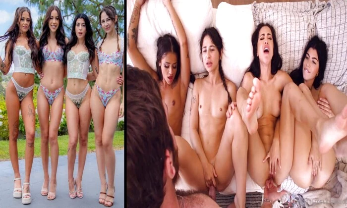 Girthmasterr’s Reverse Gangbang feat. Alina Lopez, Gal Richie, Liz Jordan and Ryan Reid